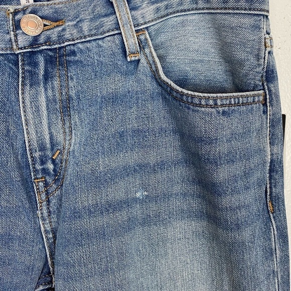 RE/DONE 70's Lake Blue Low-Rise Bell Bottom Jeans - Picture 10 of 10